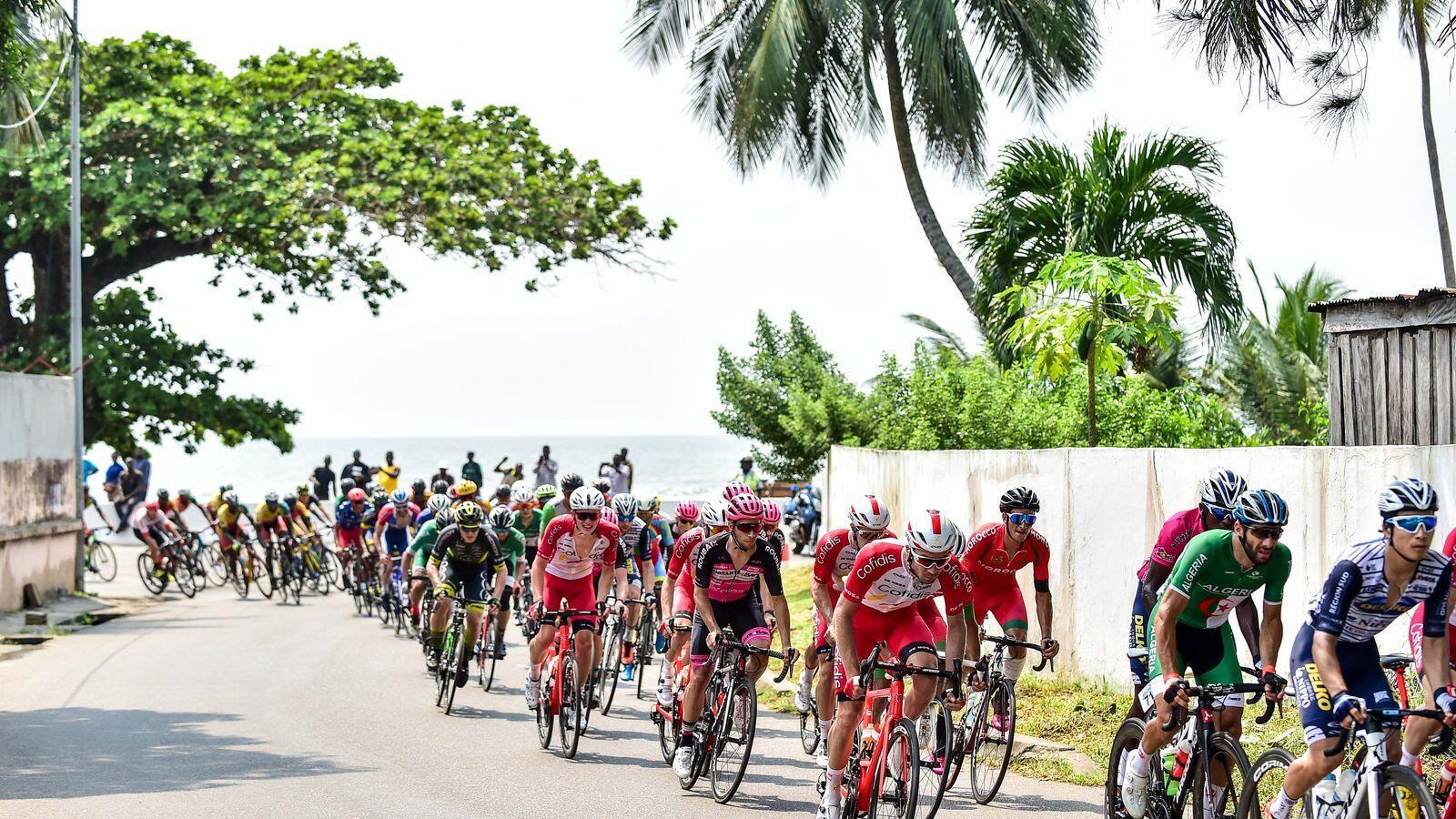 Le peloton de la Tropicale en 2020.