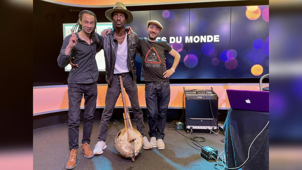 Nelson Hamilcaro, Pedro Kouyaté et Xavier Gélard à RFI.