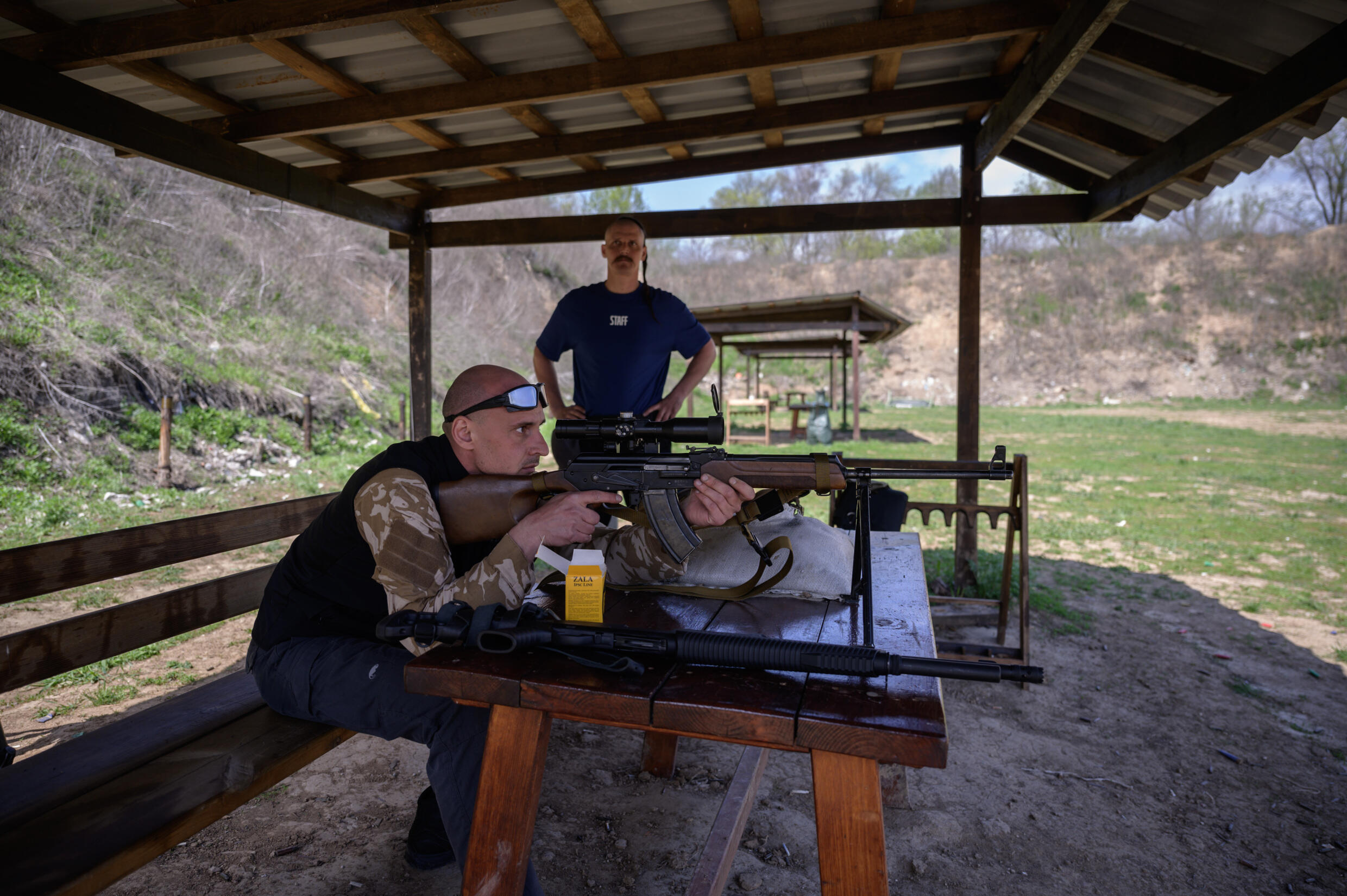 Ukraine armoury turns to making bulletproof vests for troops