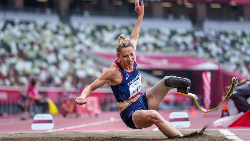 La présidente du Comité paralympique et sportif français Marie-Amélie Le Fur lors des Jeux de Tokyo, le 28 août 2021