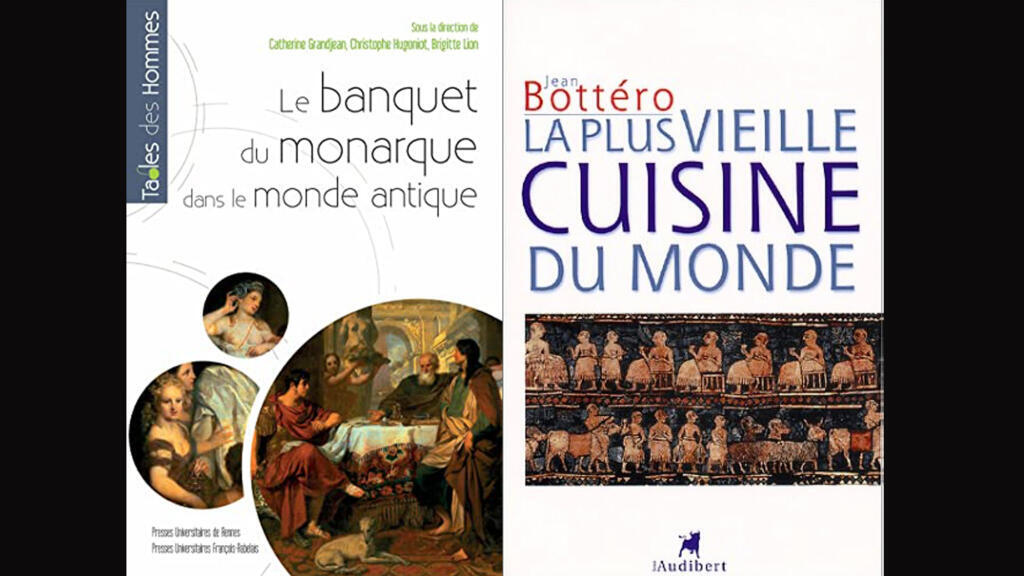 «Le banquet du monarque dans le monde antique» et «La plus vieille cuisine du monde».