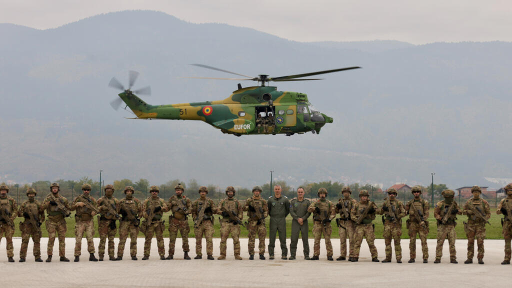 Спільні навчання румунських та італійських військових. Румунія, жовтень 2025