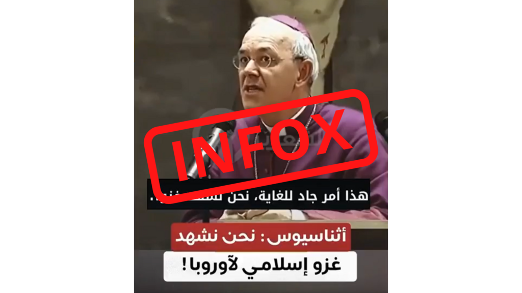 Les propos anti-islam attribués à tort au nouveau pape se sont répandus sur les réseaux, alimentés par des comptes en langue arabe.