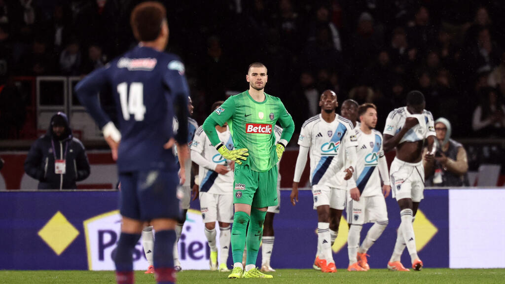 Coupe de France: le Paris Saint-Germain éliminé en 16es de finale par le Paris FC