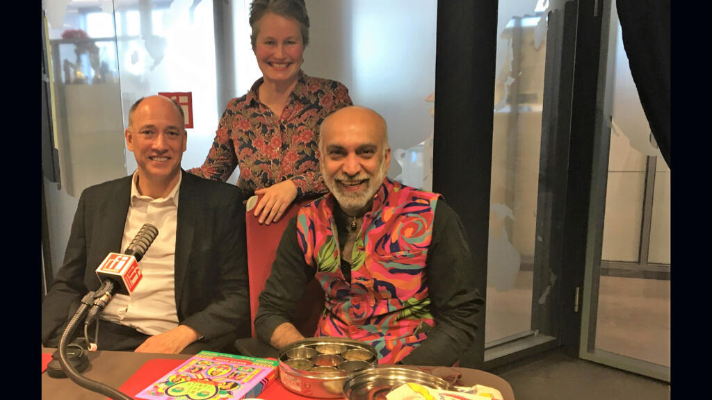 Robert Wolfenstein, Clémence Denavit et Manish Arora.