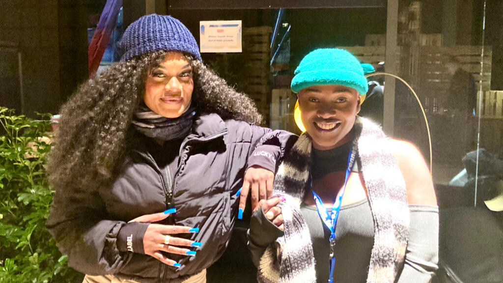 Le duo de rap sénégalais Defmaa Maadef au festival des Trans Musicales de Rennes 2024.