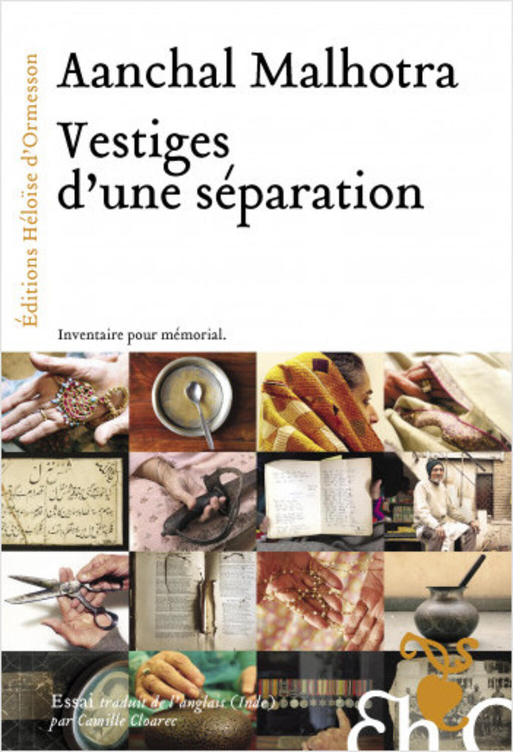 Couverture française du livre de Aanchal Malhotra