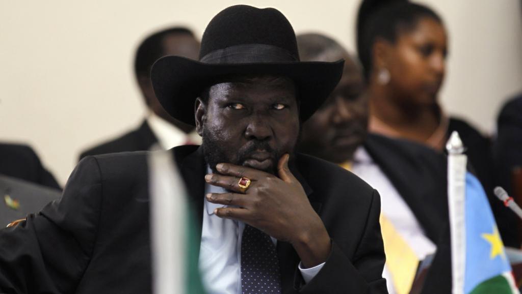 Rais wa Sudan Kusini, Salva Kiir - Nairobi 11 Mei 2014.