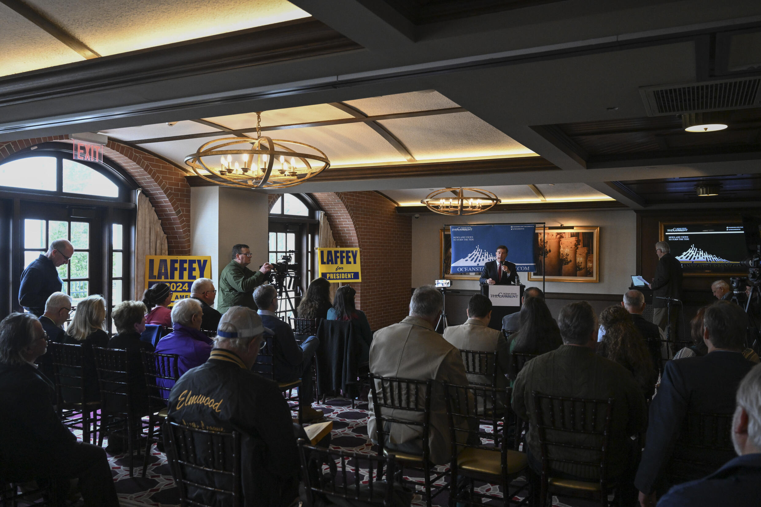 Laffey espera obtener suficiente apoyo como para participar en un debate con los demás candidatos republicanos como Donald Trump