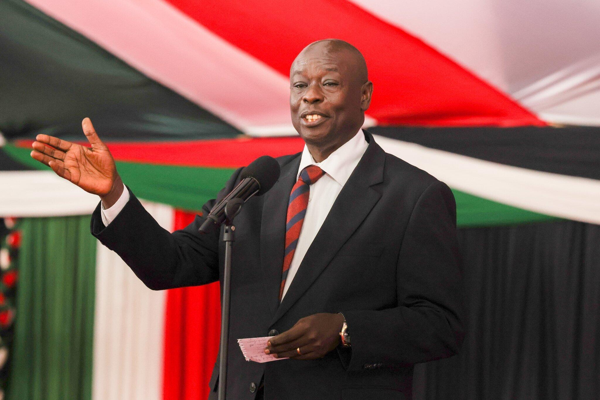 Naibu Rais wa Kenya aliyetimuliwa Rigathi Gachagua.