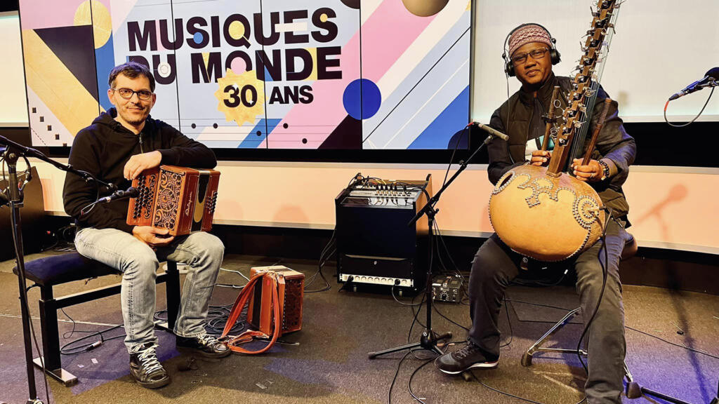 Ablaye Cissoko & Cyrille Brotto à RFI.