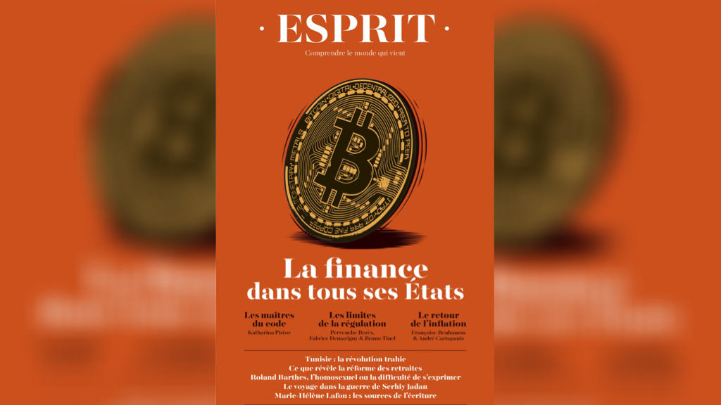 Revue Esprit, mai 2023 «La finance dans tous ses Etats».