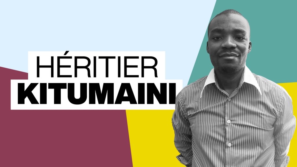 Héritier Kitumaini, entrepreneur social et défenseur des droits économiques des femmes de son pays