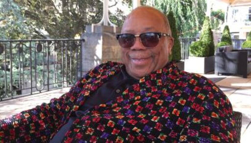 Quincy Jones à Montreux en juillet 2017.