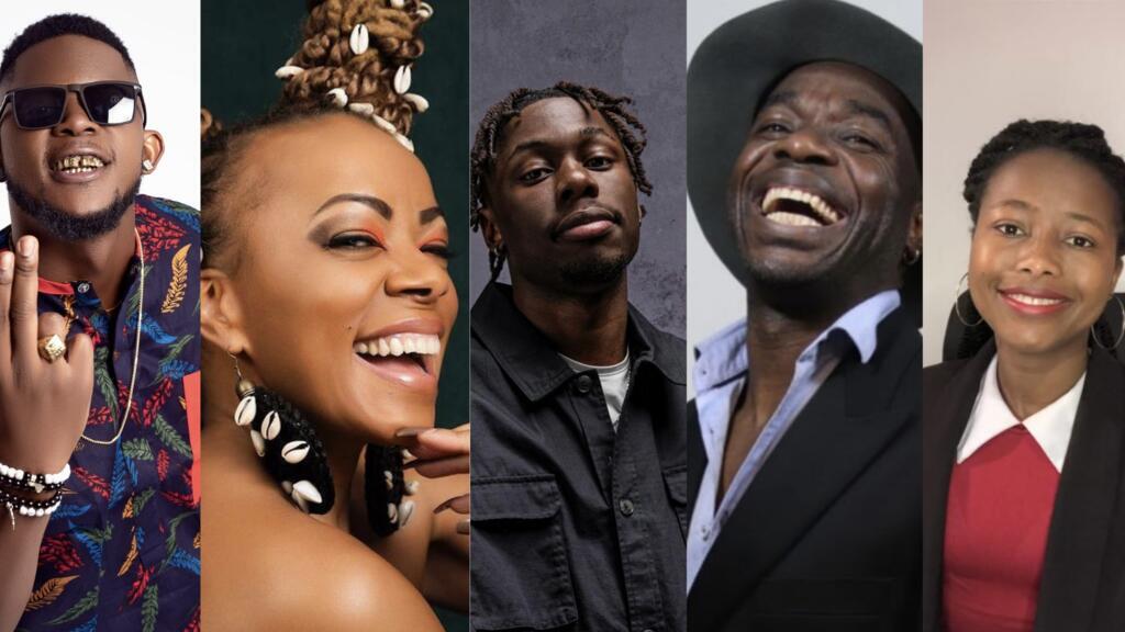 Tenor, Valérie Tribord, Tiakola, Patson et Akou Rose Tsebi.