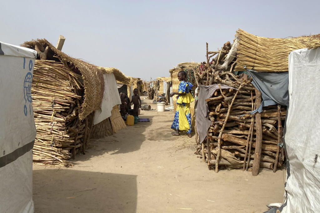 Maïduguri, Borno: camp de déplacés, mai 2022.