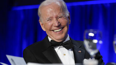 美国总统拜登 2022年4月30日于白宫资料照片