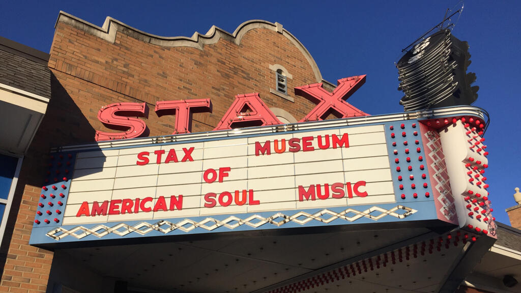 Le Musée Stax Records à Memphis (Tennessee).