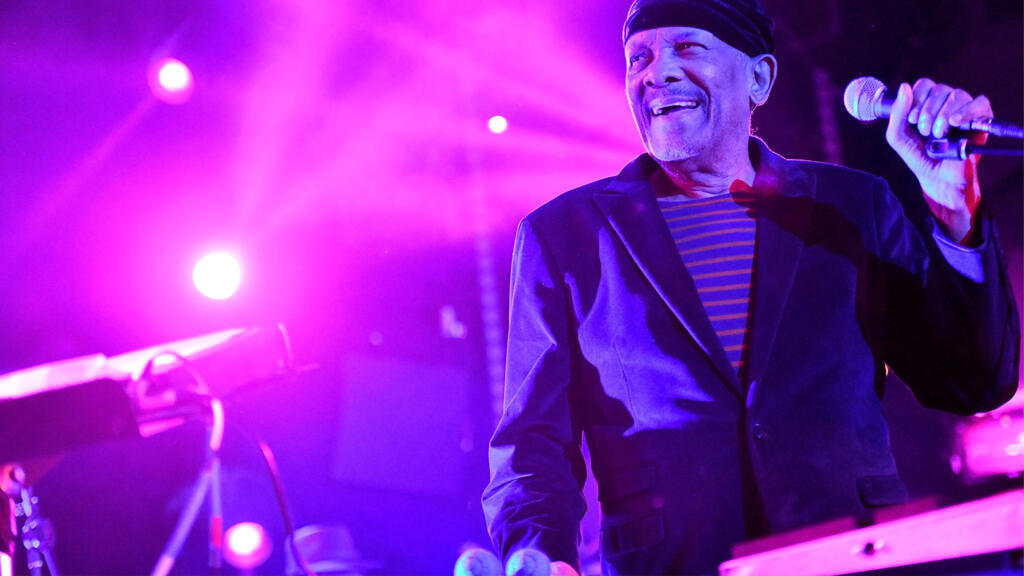 Roy Ayers en concert, le 26 avril 2018 à Los Angeles, Californie.