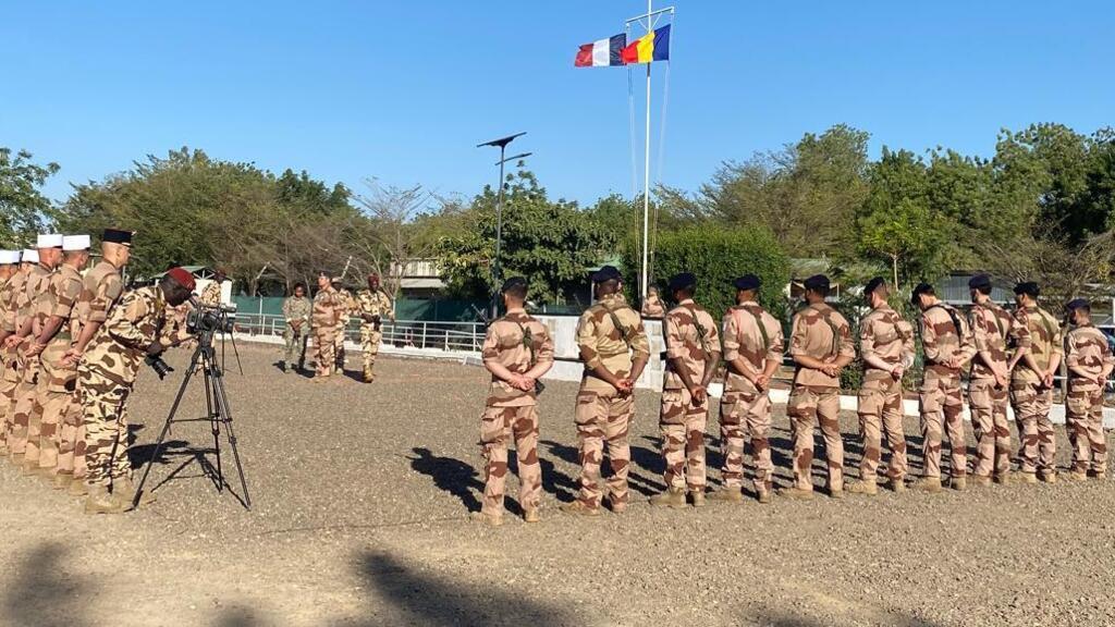 Jeudi 30 janvier 2025, cérémonie militaire de rétrocession du camp Kossei à l’armée tchadienne.