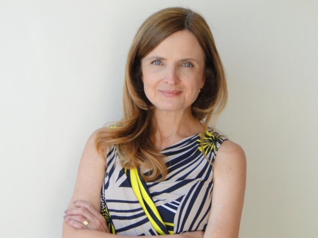 A diretora da peça “Escola da Mulheres”, Clara Carvalho.