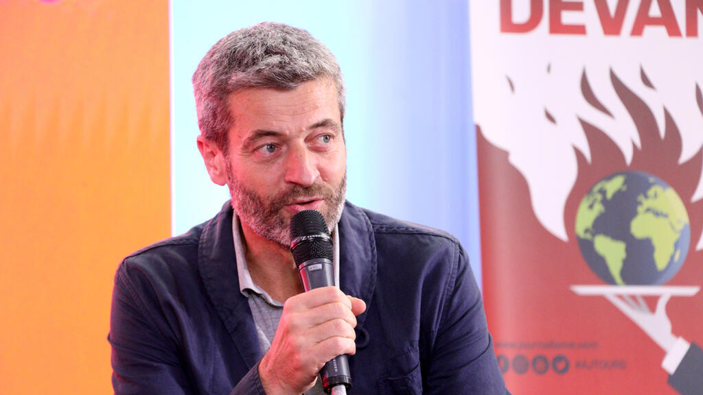 Jean-François Julliard, directeur général de Greenpeace France, le vendredi 1er octobre à Tours, aux 14e Assises internationales du journalisme.