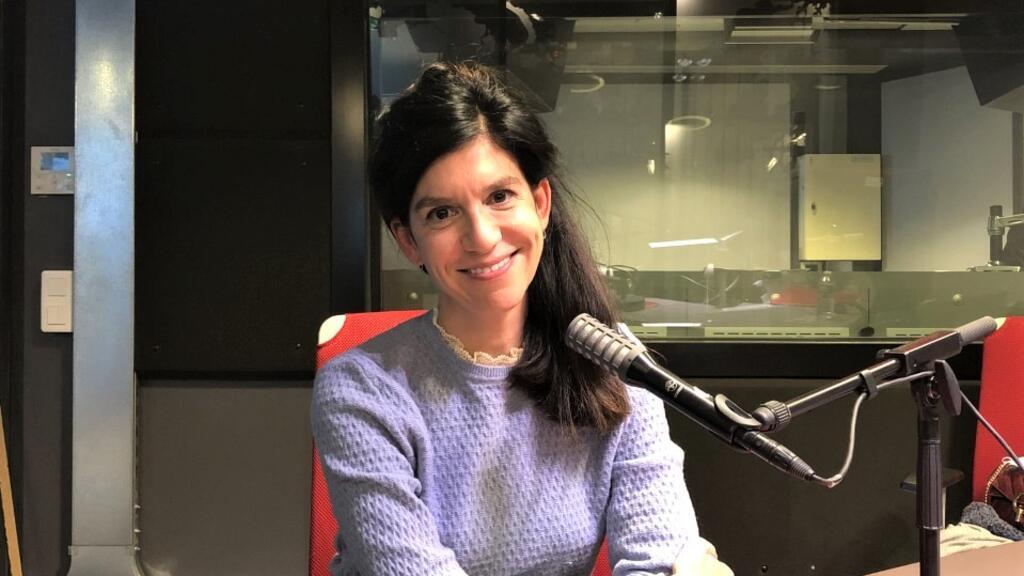 L'écrivaine Clara Dupont-Monod en studio à RFI (octobre 2021)