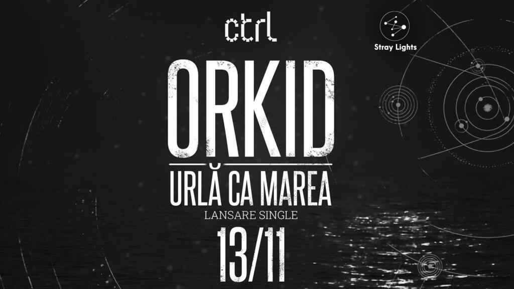 ORKID marchează o dublă lansare: noul single „Urlă ca marea” și relansarea platformei independente de muzică alternativă Stray Lights 2.0.