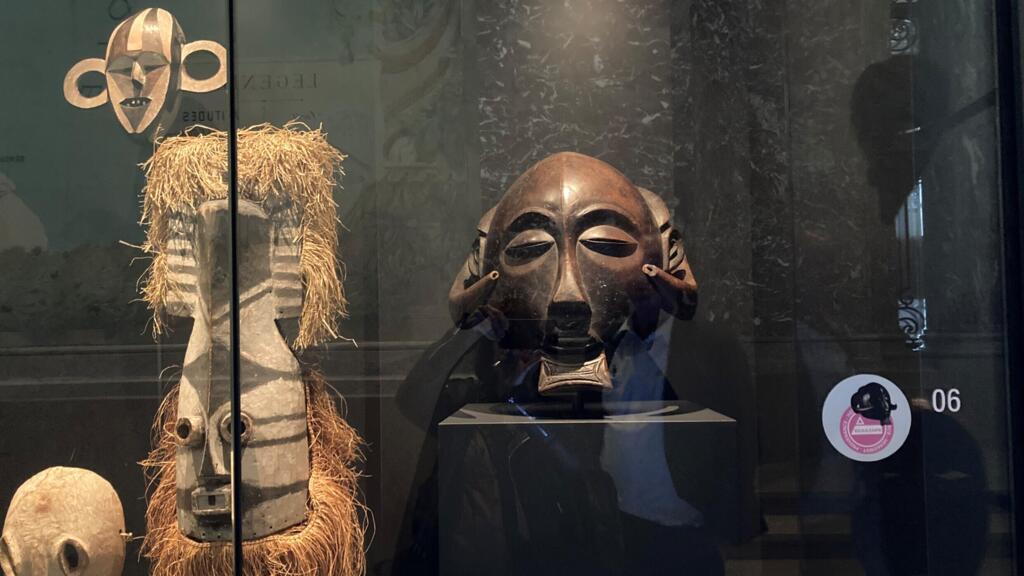 Masque Luba joyau de l'Africa Museum qui reconnaît aujourd'hui son acquisition par la violence.