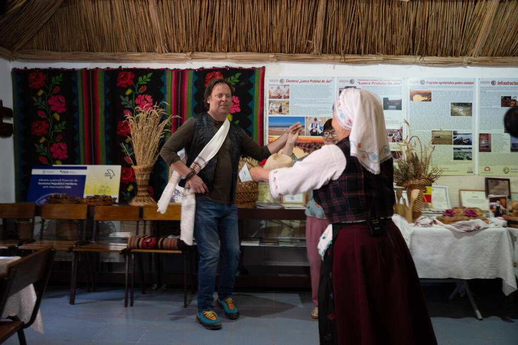 Imagini din timpul filmărilor pentru documentarul ”Flavours of Moldova”