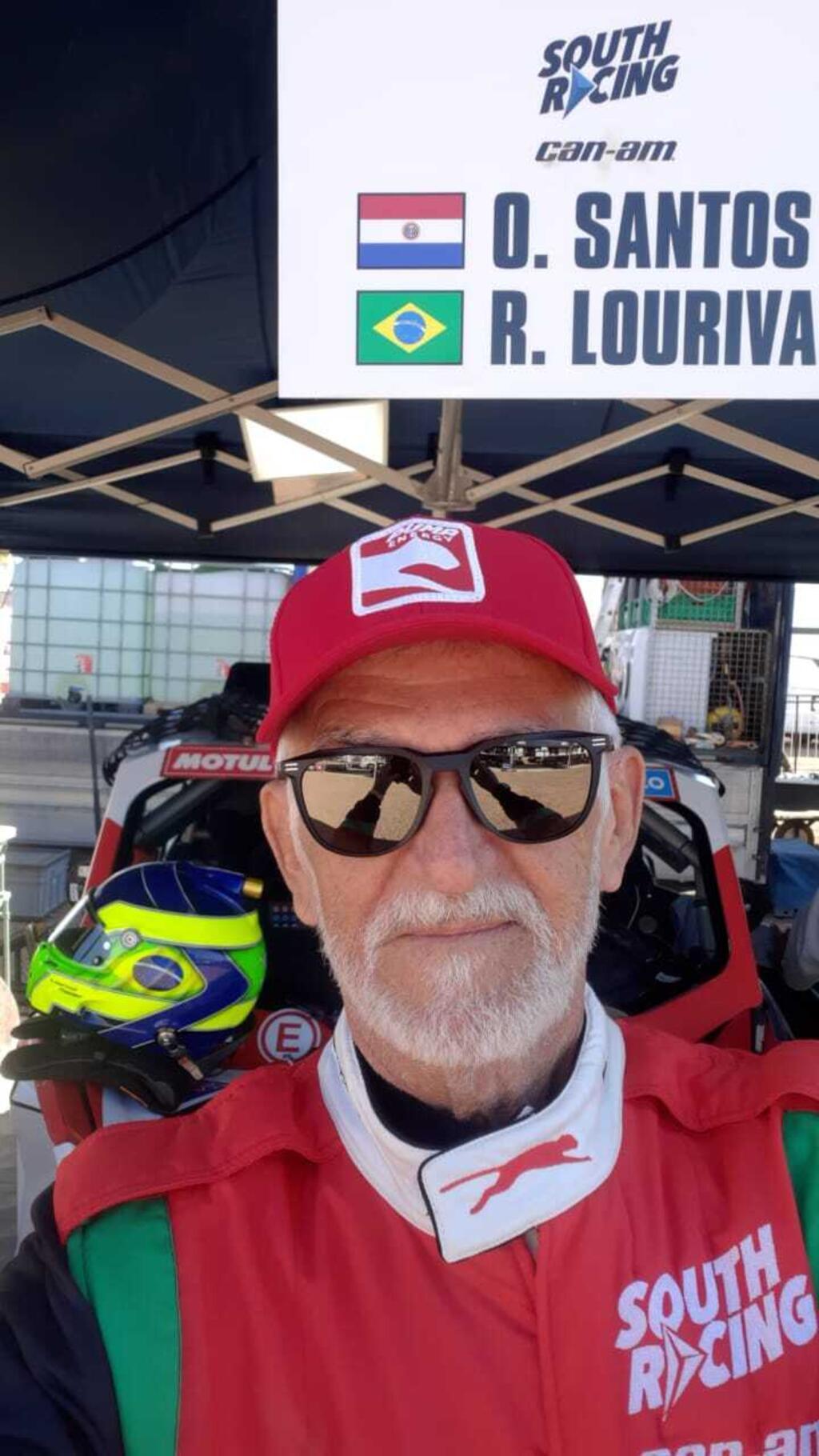 O experiente piloto e navegador Lourival Roldan, campeão do Rally Dakar em 2017.