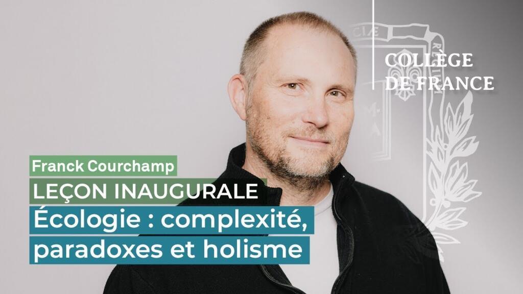 Franck Courchamp, professeur au Collège de France sur la chaire biodiversité et écosytèmes.