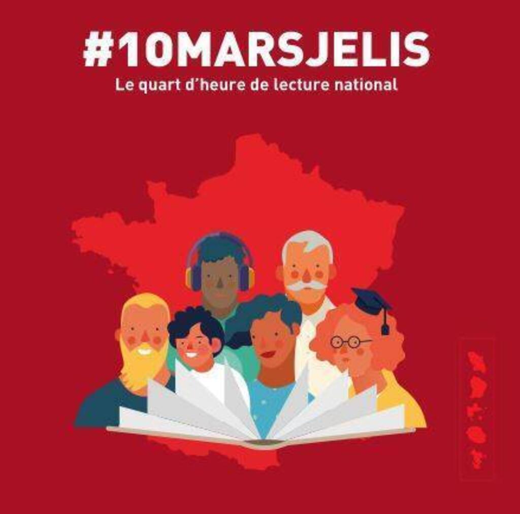 Affiche de la journée nationale de la lecture