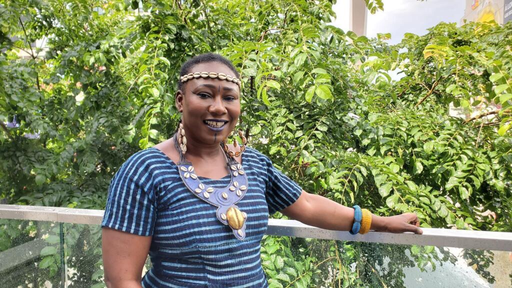 La chanteuse malienne Djely Tapa au Festival Nuits d'Afrique de Montréal.