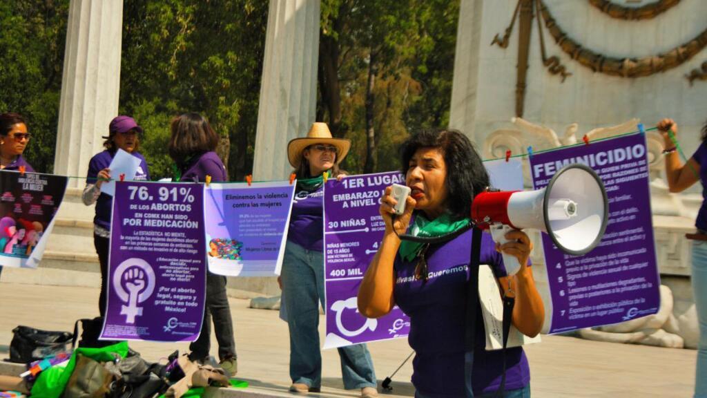 Violencia contra a mulher - coletivo Las Constituyentes