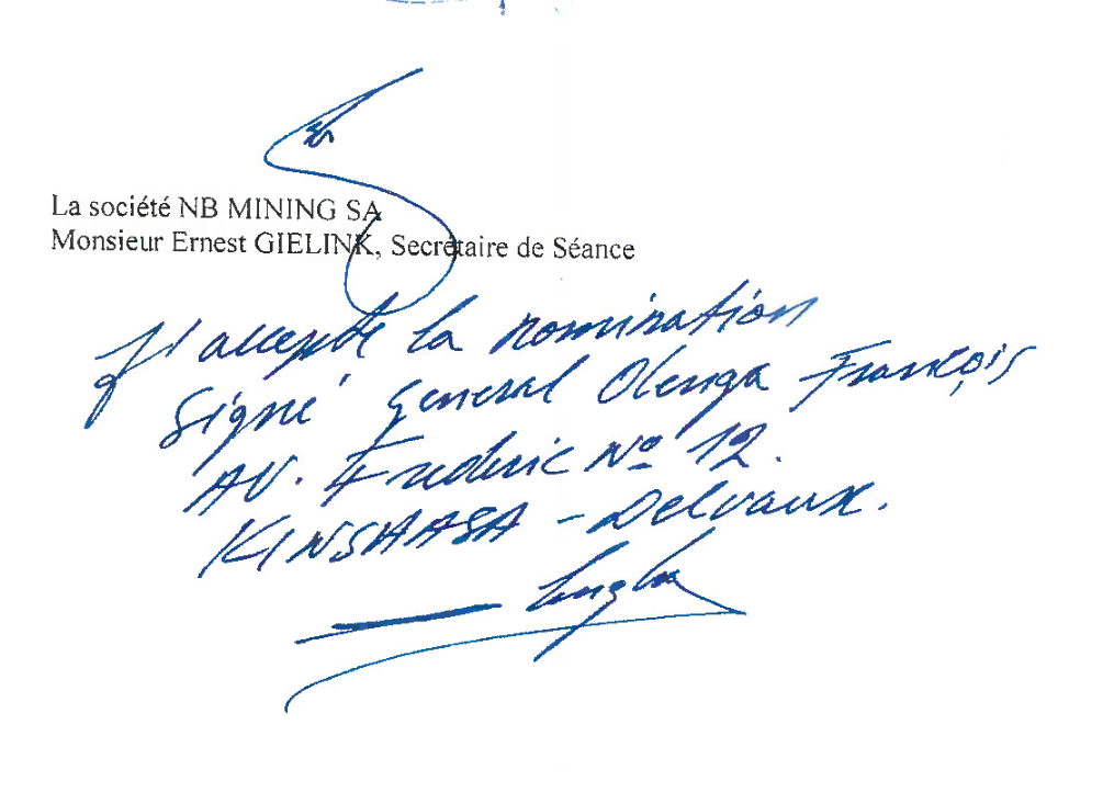 La signature qui fait tant parler...