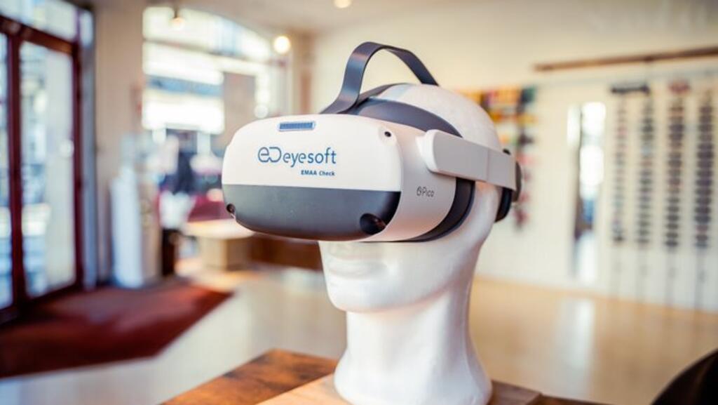 à l'aide de casques immersifs, Eyesoft peut prévenir et corriger les déséquilibres oculomoteurs