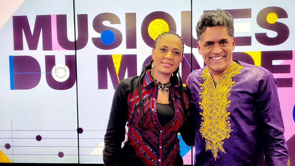 Sona Jobarteh et Eric Appapoulay à RFI.