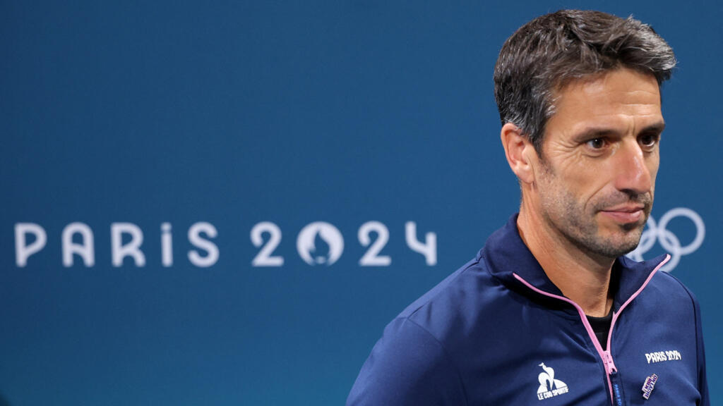 Tony Estanguet, président du Comité d'organisation des Jeux olympiques et paralympiques de Paris 2024, 01 août 2024.