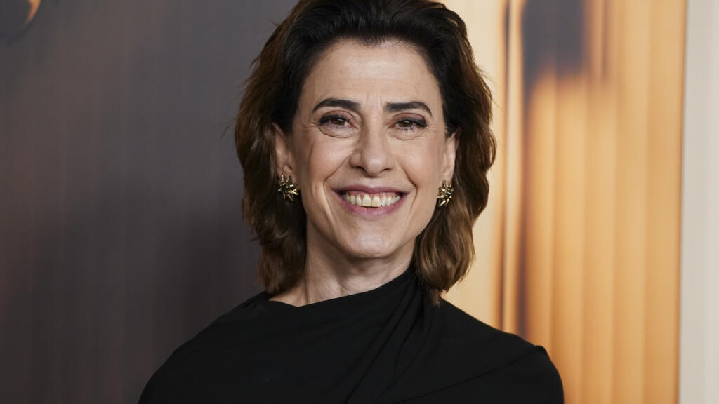Fernanda Torres no jantar dos indicados ao Oscar, em Los Angeles, em 25 de fevereiro de 2025.