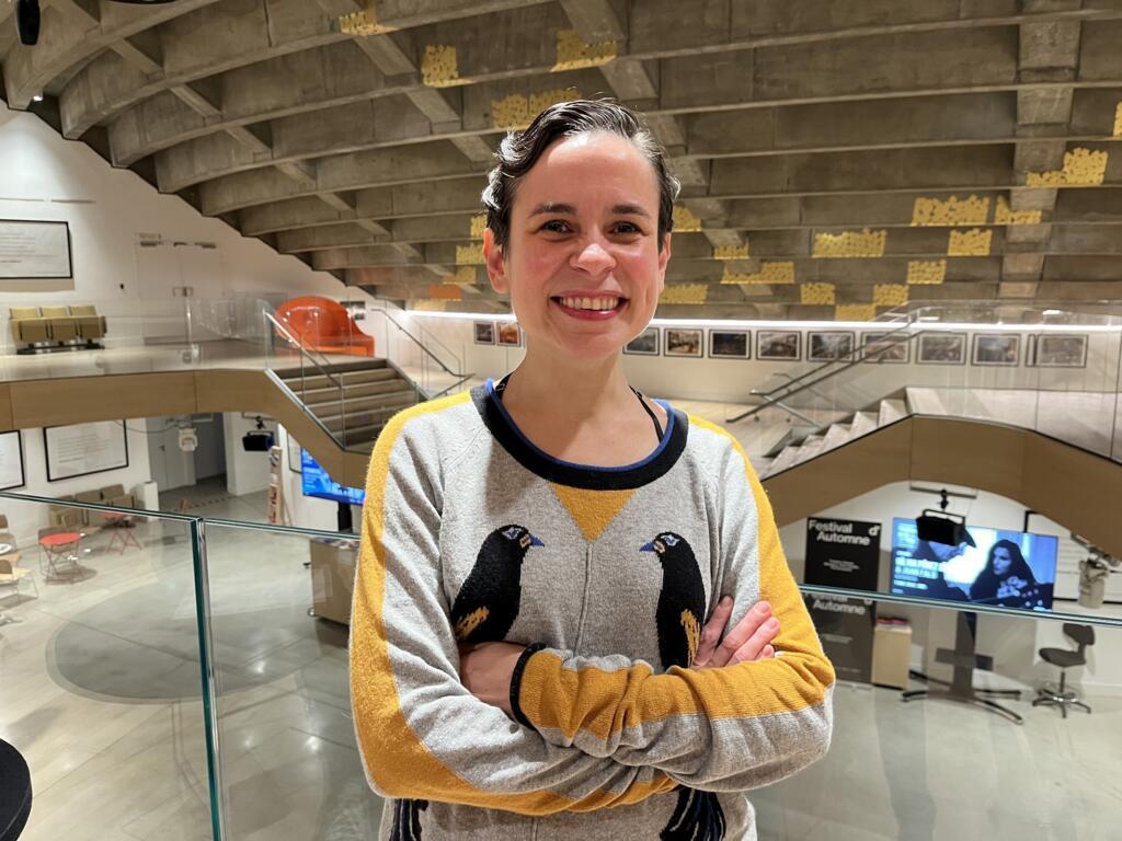 A atriz franco-brasileira Janaina Suaudeau.