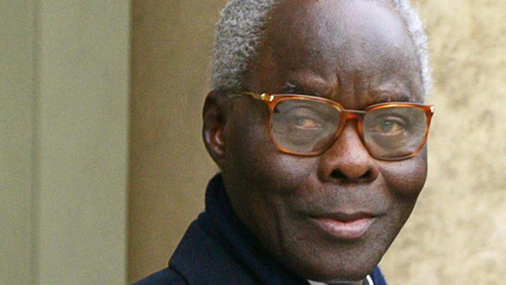 L'ex-chef de l'État béninois Mathieu Kérékou, au palais de l'Elysée à Paris, en décembre 2002.