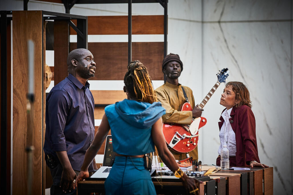Photo extraite du spectacle "Liberté, j'aurai habité ton rêve jusqu'au dernier soir"