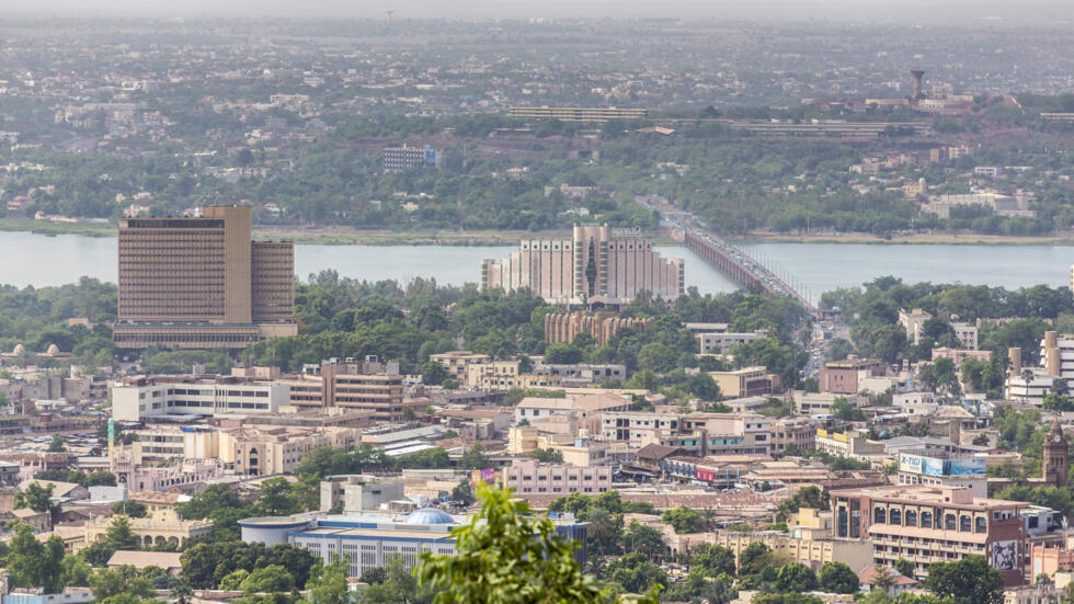 Une vue aérienne de Bamako au Mali. (illustration)