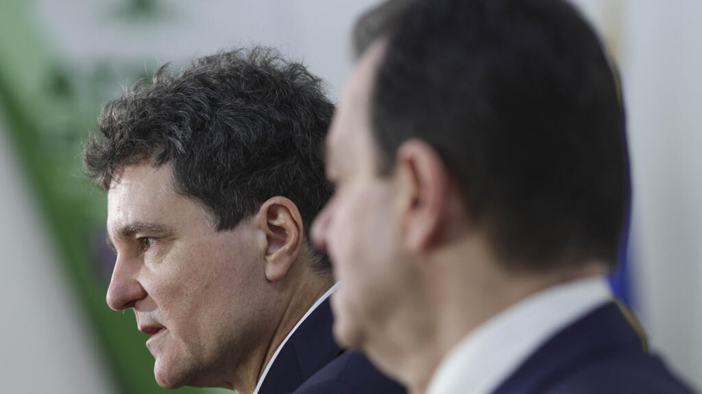 Nicușor Dan și Ludovic Orban, februarie 2025.