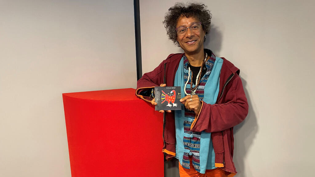 Nicolas Genest, heureux de présenter «Danhomey Songs» aux auditeurs de RFI.