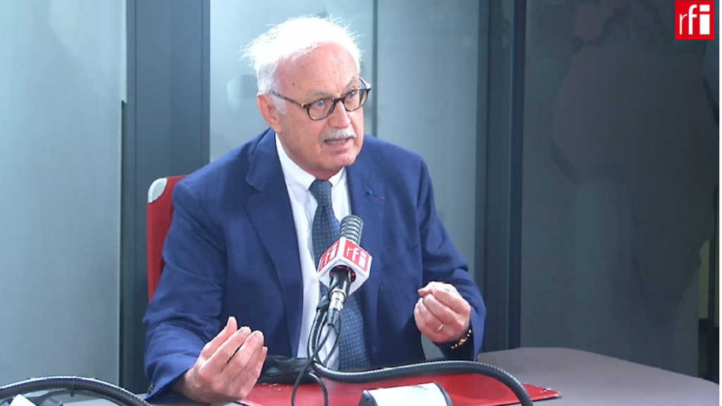 Jean-Louis Touraine, député de la République En Marche (LaREM) du Rhone, dans les studios de RFI, le 28/07/2020.
