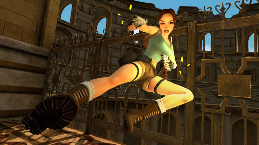 Vue du jeu vidéo « Tom Raider IV - V - VI, Remastered ».