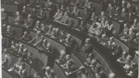 Eugénie Tell-Éboué à l’Assemblée nationale