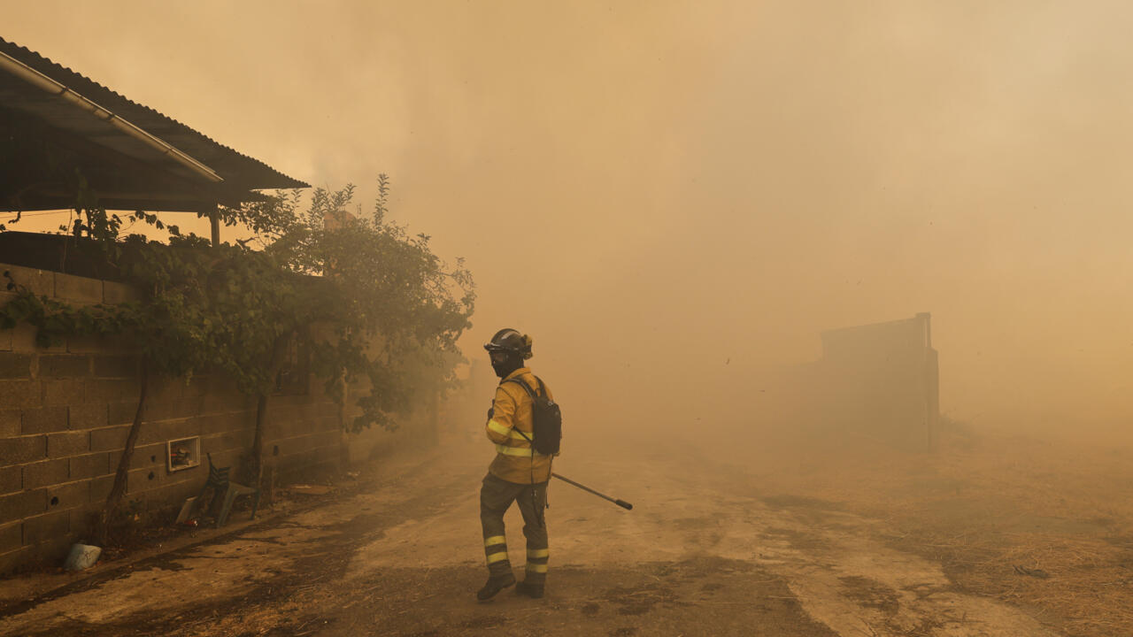 Incendies: les nuages de fumée qui traversent l #39 Europe sont ils Incendies: les nuages de fumée qui traversent l #39 Europe sont ils